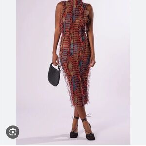 Akira Summertime living Multicolor Sleeveless Knit Dress